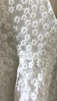 Robe zara blanche à motif fleur taille M - Photo 2