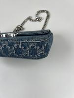 Sac porté épaule Céline Claude triomphe en jean bleu - Photo 10