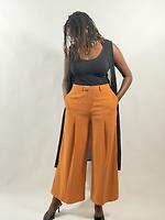 Pantalon bas large - Photo 2