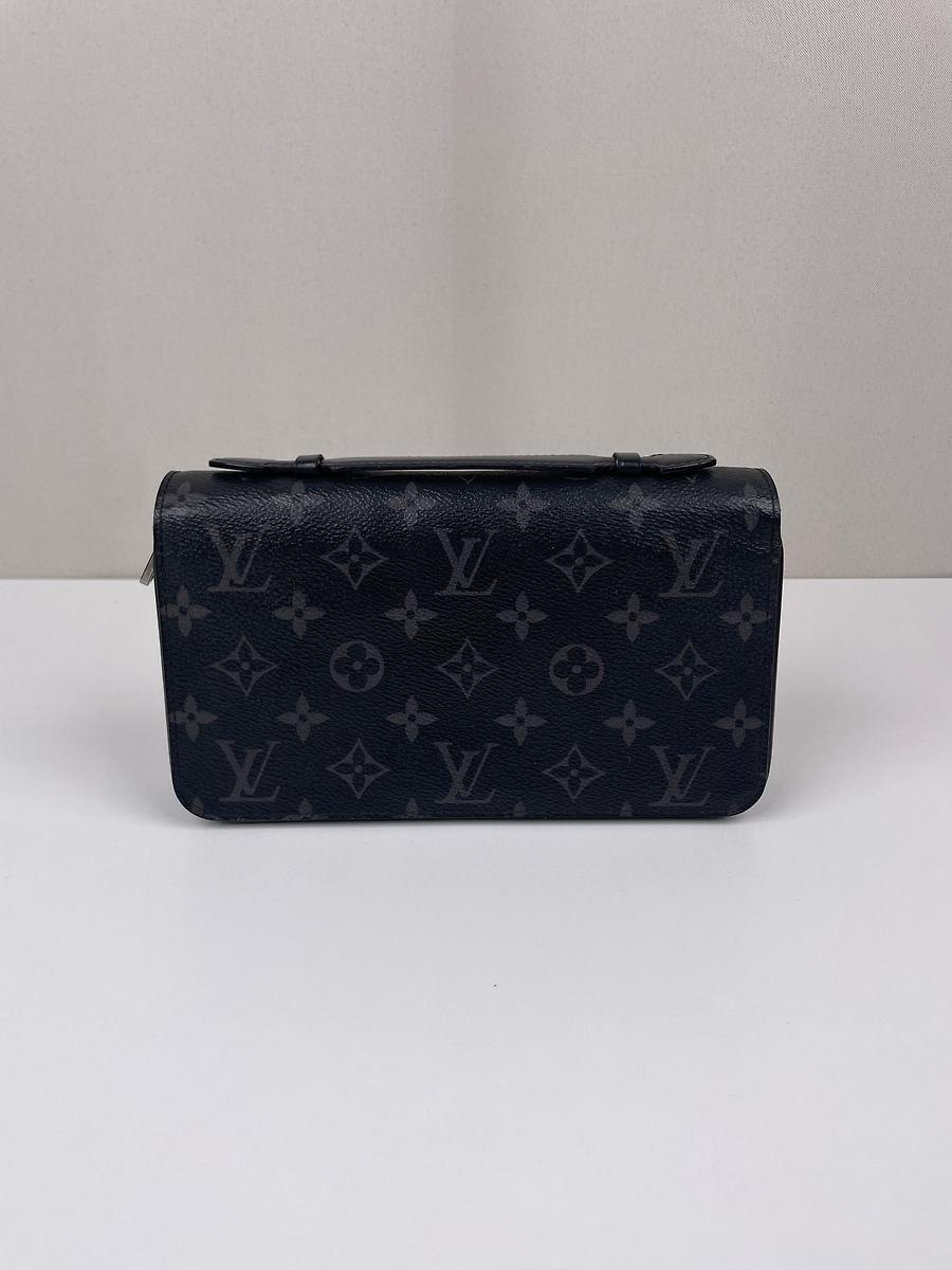 Portefeuille Louis Vuitton Zippy XL monogramme éclipse