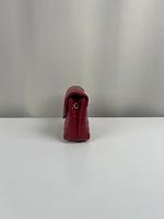Sac bandoulière Saint Laurent Loulou Toy rouge en cuir - Photo 7