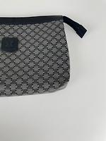 Pochette Céline vintage macadam bleu - Photo 6