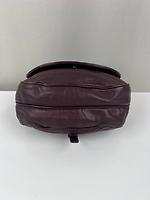Sac bandoulière Bottega Veneta en cuir Intrecciato bordeaux - Photo 5