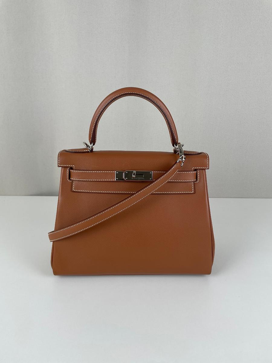 Hermès Kelly 28 Marron Evercolor