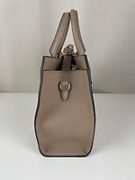 Sac cabas souple Jackie en cuir taupe Gucci - Photo 7