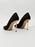 Escarpins vert noir - Photo 3