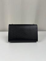 Sac bandoulière Saint Laurent Kate medium cuir noir - Photo 6
