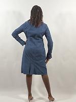 Robe chemise en jean - Photo 4