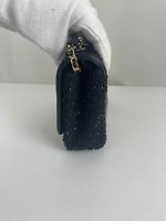 Chanel sac en tweed noir - Photo 8