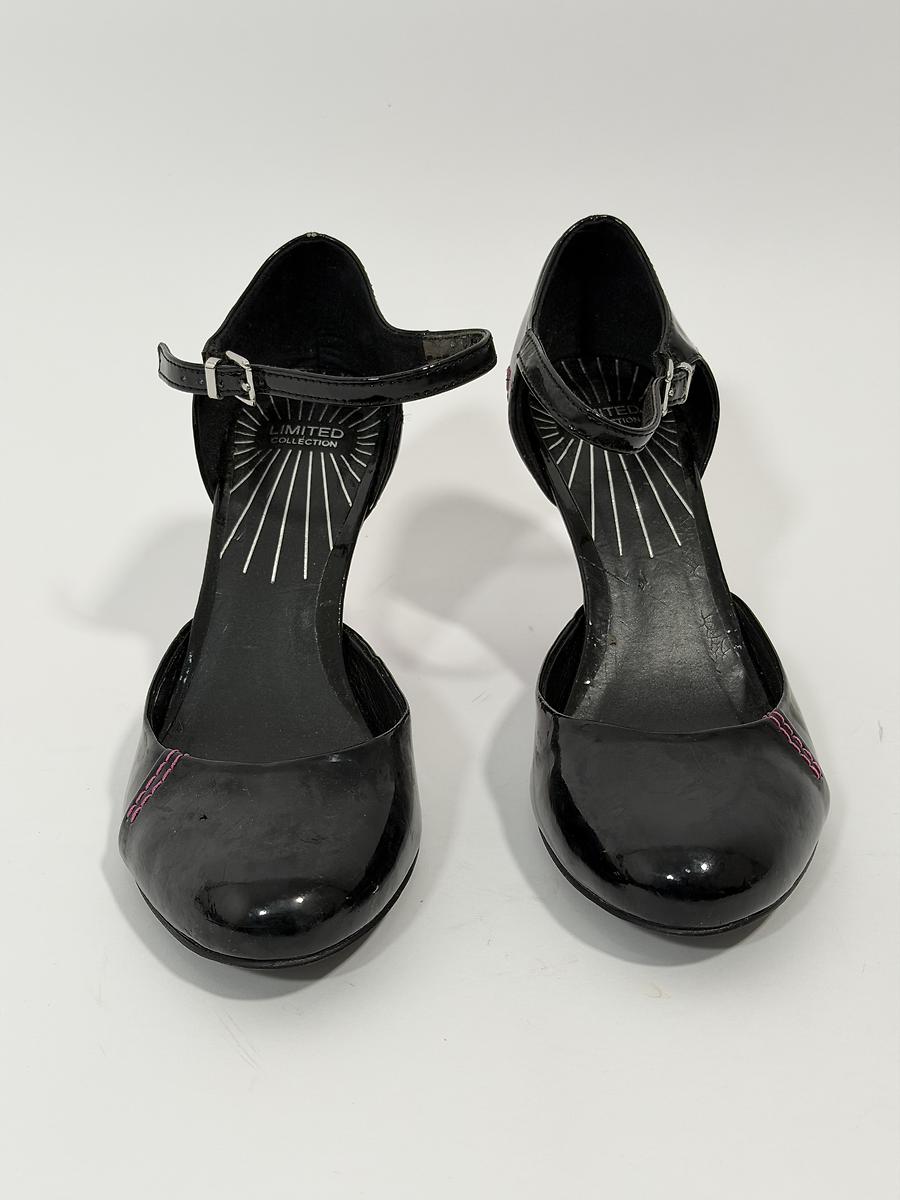 escarpins rose noires