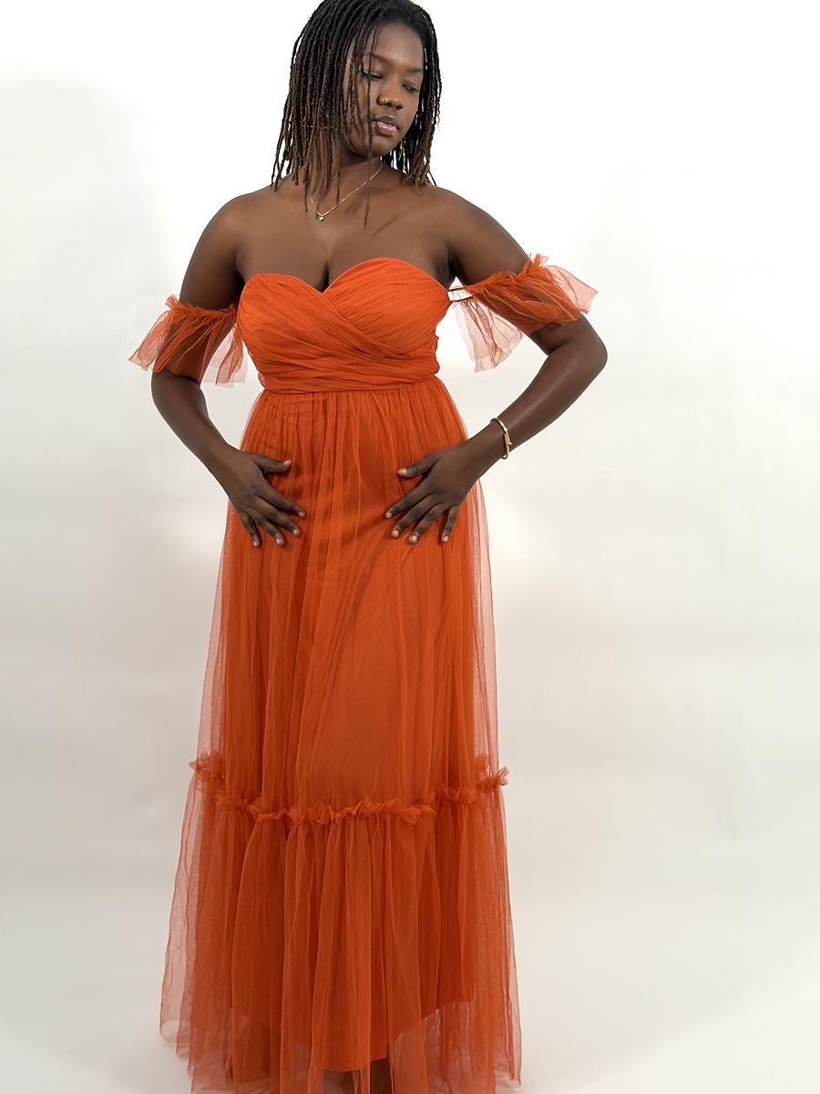 Robe orange