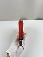 Long portefeuille Zippy Louis Vuitton en cuir épi orange - Photo 6