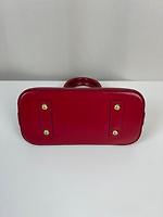 Louis Vuitton Alma BB en cuir verni rouge - Photo 8