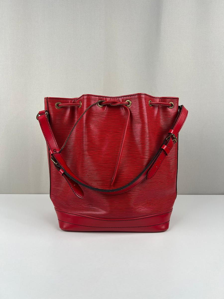 Louis Vuitton Noé GM cuir épi rouge