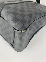Sac Louis Vuitton Tadao toile damier graphite gris - Photo 10
