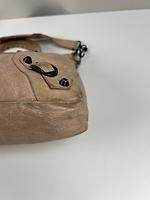 Sac à main Balenciaga City en cuir beige - Photo 9