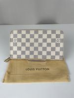 Portefeuille Louis Vuitton Zippy Organizer en toile Damier Azur - Photo 2
