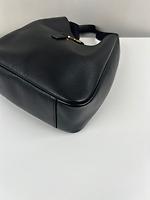 Sac Saint Laurent 5 à 7 hobo noir - Photo 9