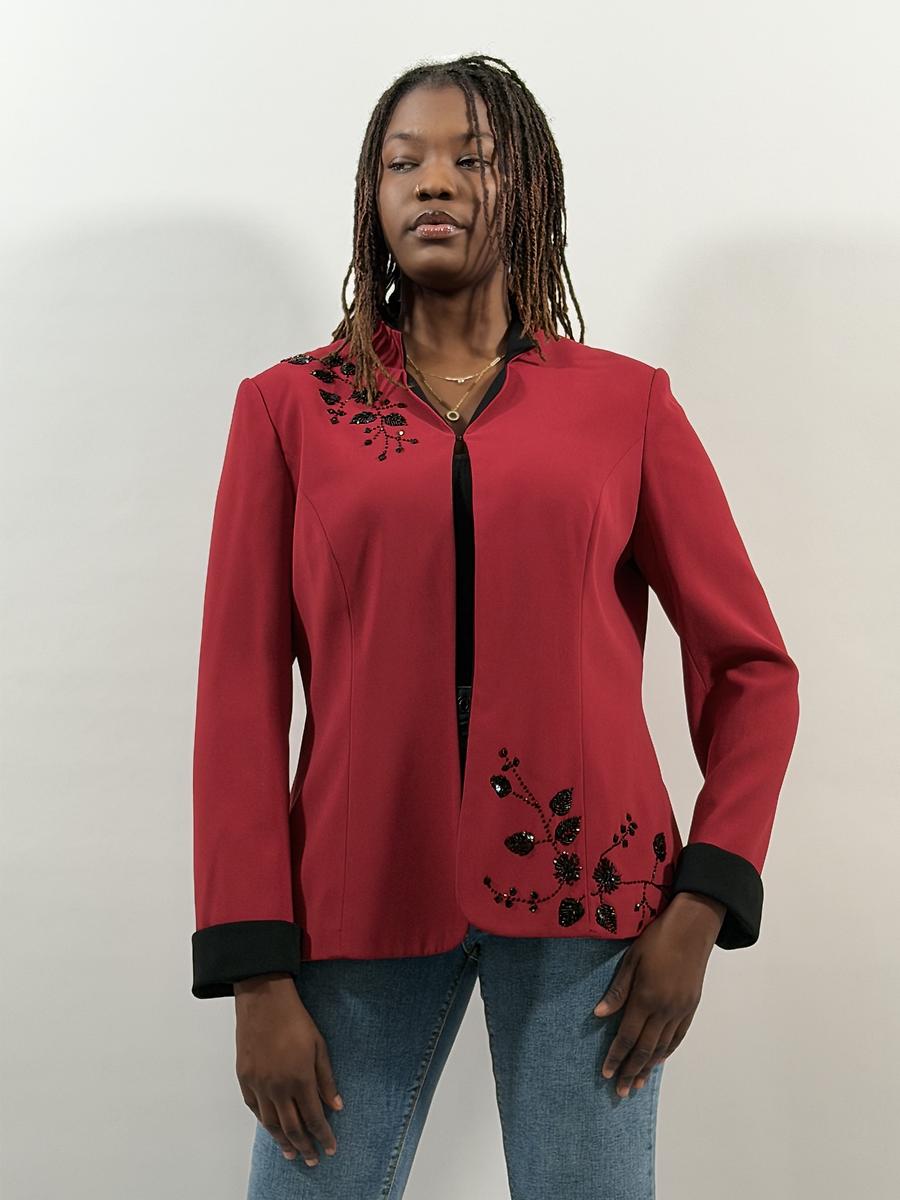Veste perlée 