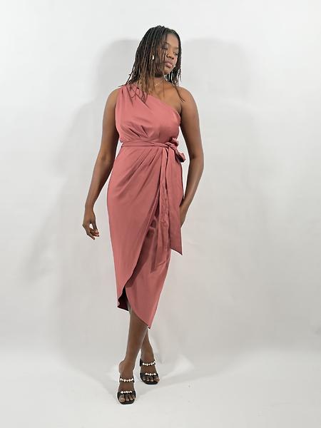 3/4 length dress