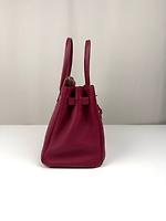Hermès Birkin 30 Tosca rose pourpre - Photo 6