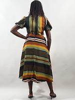 Robe à rayures  - Photo 3