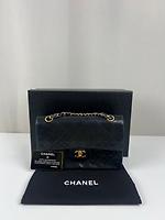 Sac bandoulière Chanel Timeless Vintage small en cuir noir - Photo 4