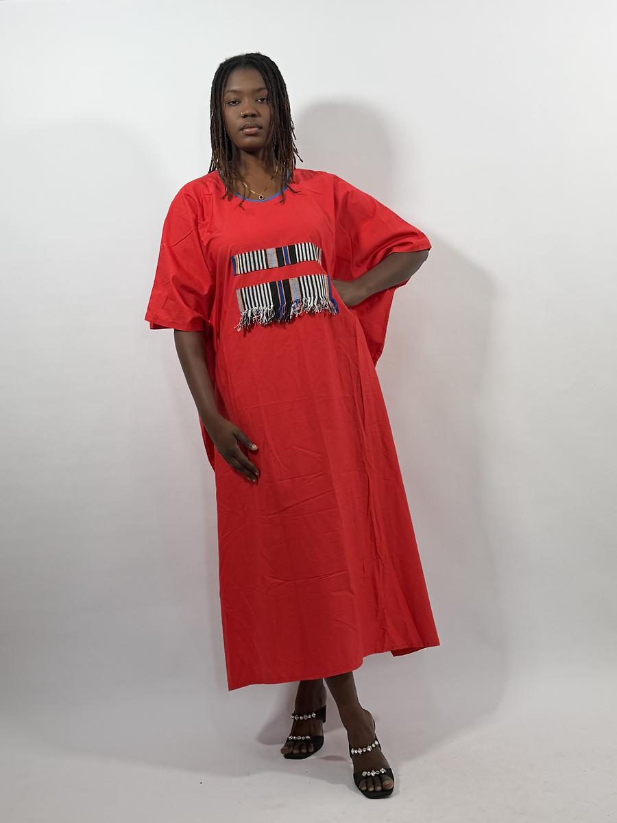 3/4 length dress