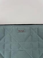 Pochette Dior en tissu bleu - Photo 4