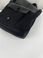 Sac à dos Dior en cuir noir et nylon - Photo 9