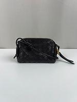 Bottega Veneta sac pochette marron intrecciato - Photo 1