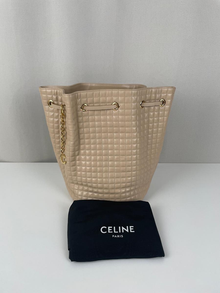 Sac à dos Celine sac a dos cuir beige