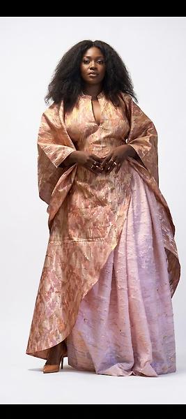 Boubou rose 