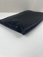 Pochette Bottega Veneta document bleu marine - Photo 7