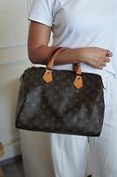 Louis Vuitton monogram Speedy 30 marron - Photo 2