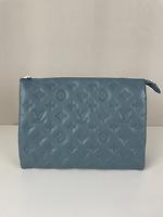 Sac Coussin en cuir bleu Louis Vuitton - Photo 6