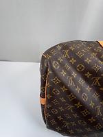 Sac de voyage Louis Vuitton Keepall 60 monogram avec bandoulière - Photo 8