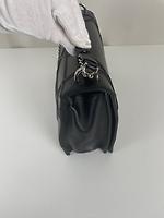 Sac bandoulière Dior Diorama en cuir noir - Photo 7