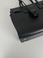 Saint Laurent Sac de Jour Nano cuir noir - Photo 10