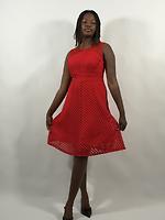 Perforated dress - Photo 2