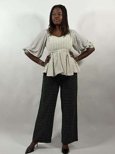 Ensemble noir et blanc 