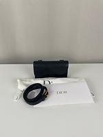 Sac ceinture Dior saddle belt ceinture cuir noir - Photo 1