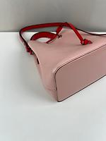 Sac Louis Vuitton Neo Noe cuir épi rose - Photo 8
