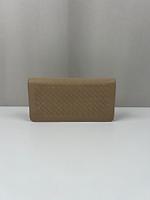 Sac WOC portefeuille bandoulière Bottega Veneta cuir beige intrecciato - Photo 4