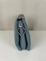Sac Coussin en cuir bleu Louis Vuitton - Photo 9