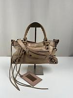 Sac à main Balenciaga City en cuir beige - Photo 1