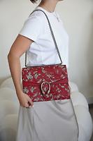 Sac Gucci Dionysus Arabesque motif rouge - Photo 3