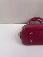 Sac Louis Vuitton Alma BB en cuir épi framboise - Photo 8
