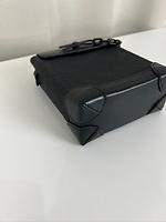 Sac Louis Vuitton Nano steamer cuir Taurillon noir avec bandoulière - Photo 9