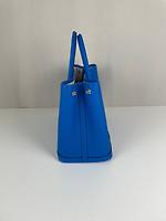 Hermès Garden Party 30 Veau Négonda Bleu hydra - Photo 5